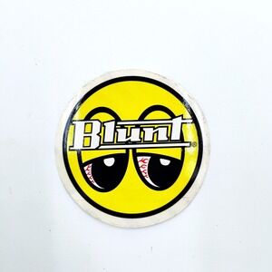 Blunt Clothing Eyes Sticker Streetwear Skateboard Classic 1990s Vintage 420 Fuct